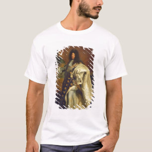 Camiseta Louis XIV no traje real, 1701