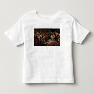 Camiseta Louis XIV que recebem o embaixador persa