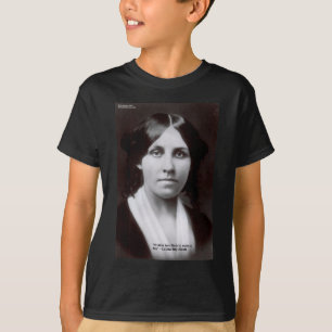 Camiseta Louisa May Alcott 2 Flints Love Cote Cards & Gift