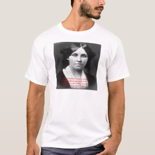 Camiseta Louisa May Alcott Presentes de Sabedoria "Pequeno 