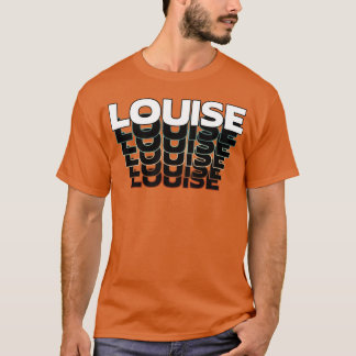 Camiseta Louise Divertido Retro Vintage Pôr do Sol Louise 8