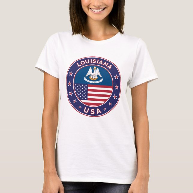 Camiseta Louisiana (Frente)