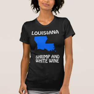 Camiseta Louisiana - Camarão e Vinho Branco