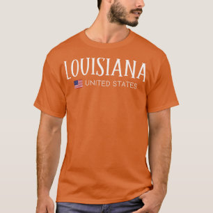 Camiseta Louisiana EUA TShirt