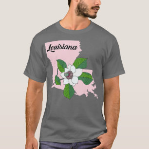 Camiseta Louisiana Flower Magnolia