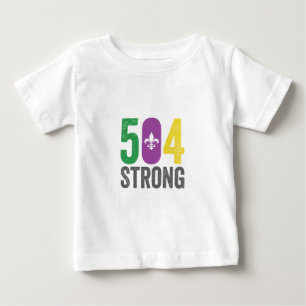 Camiseta Louisiana Forte 504 NOLA Forte Carnaval 