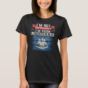 Camiseta Louisiana não sou hostil, sou do Louisiana Ba