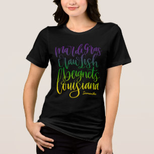 Camiseta Louisiana   Personalização Turística Moderna