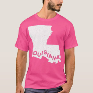 Camiseta Louisiana Roots State Map Home Love Pride Gift