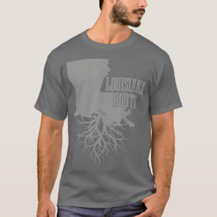 Camiseta Louisiana Roots Vintage EUA Patriotic Priorde Stat