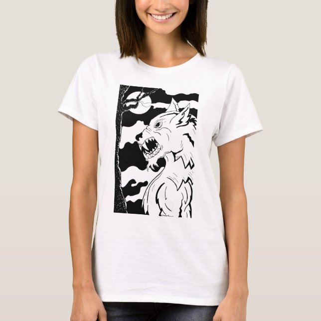 Camiseta Loup Garou (homem-lobo) (Frente)