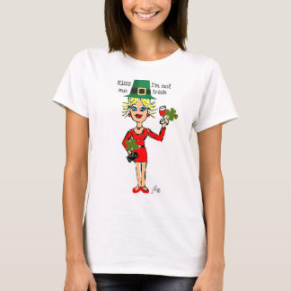 Camiseta LOURO JILLIE: "BEIJE-ME… que eu não sou IRLANDÊS "