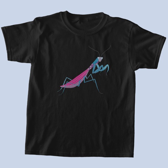 Camiseta Louva-a-Deus Divertido Inseto (Fun praying mantis insect t-shirt)