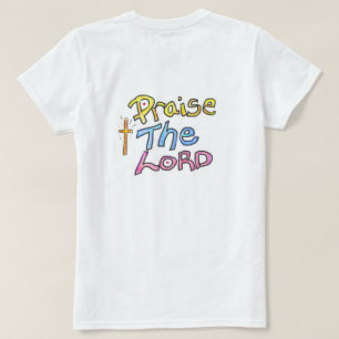 Camiseta ‘Louvado Seja O SENHOR’ com Senhoras Cristãs da Cr