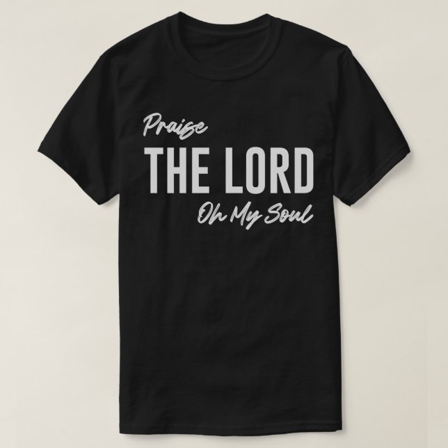 Camiseta Louvado Senhor Minha Alma 1 (Frente do Design)
