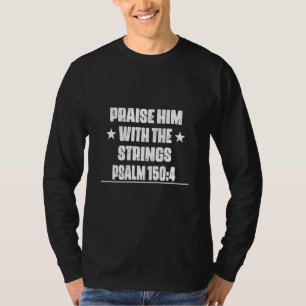 Camiseta Louve-O Com As Cordas De Violão Sarcástico