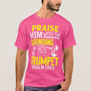 Camiseta Louve-O Com O Som Do Salmo De Trompete
