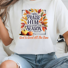 Camiseta Louve-O Toda A Queda Da Época Deixa Pumpkin