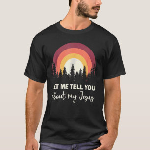 Camiseta Louvor Christian Deixe-Me Falar Sobre Meu Jesus Mo