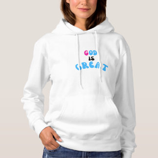Camiseta "Louvor no estilo Unisex White Hoodie