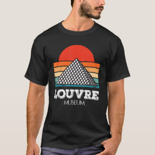 Camiseta Louvre Museum Sunrise do Amor de Paris na França