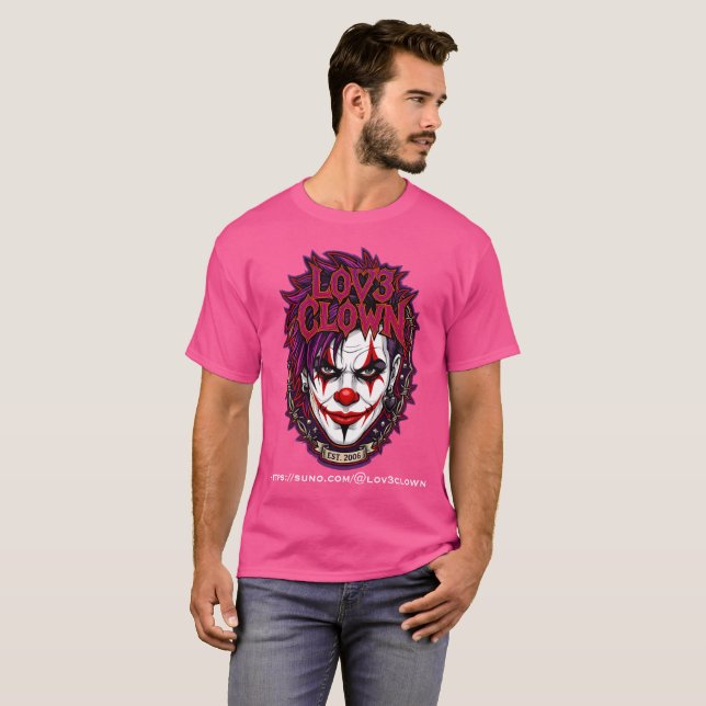 Camiseta LOV3 CLOWN LOV3 GRENADE (Frente Completa)