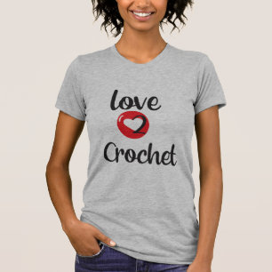 Camiseta Love 2 Crochet