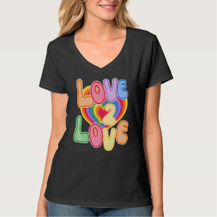 Camiseta Love 2 Love Rainbow Aestic Summer