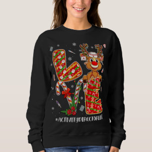 Camiseta Love Activity Diretor Life Christmas Pajamas Nurs