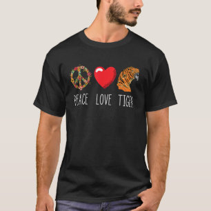 Camiseta Love African Safari Wildlife Bengala T