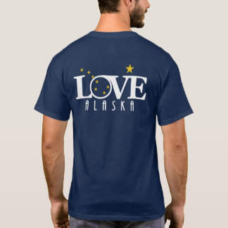 Camiseta LOVE Alaska (impressão traseira)