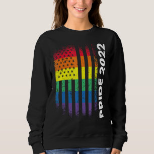 Camiseta Love American Flag Rainbow Usa Gay Lgbtq Lgbt Prid