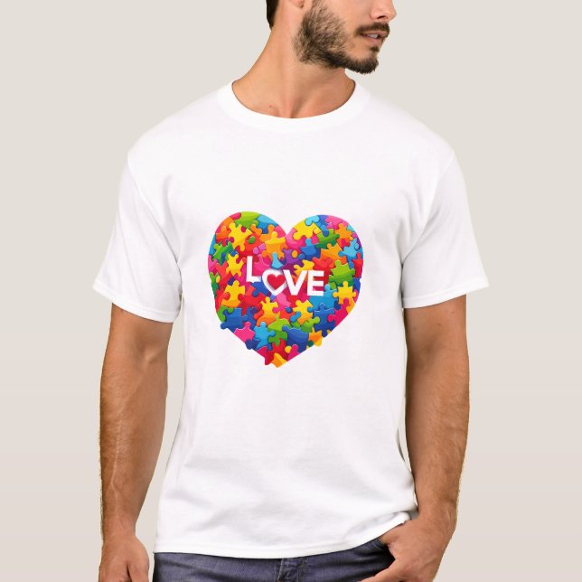 Camiseta Love Autism (Frente)
