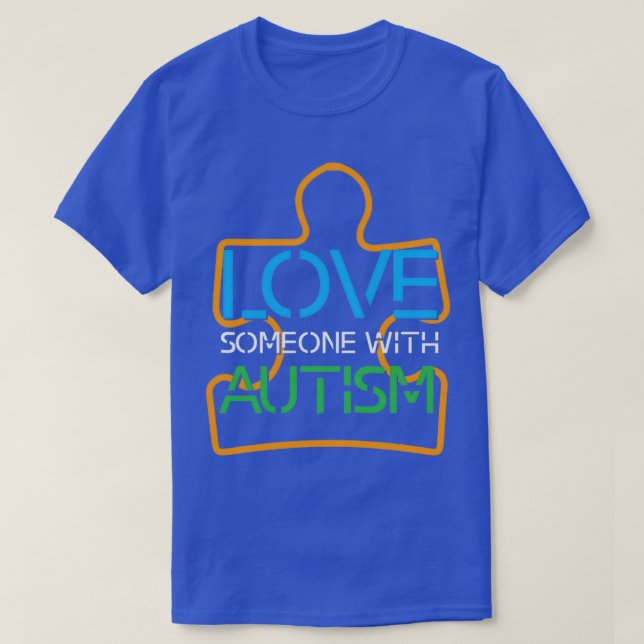 Camiseta Love Autism Classic TShirt (Frente do Design)