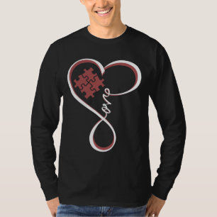 Camiseta Love Autism Heart