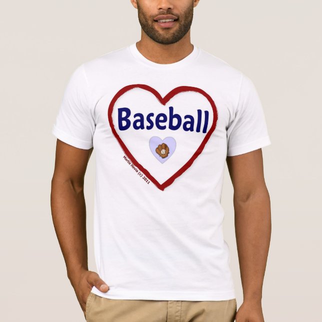 Camiseta Love Baseball (Frente)