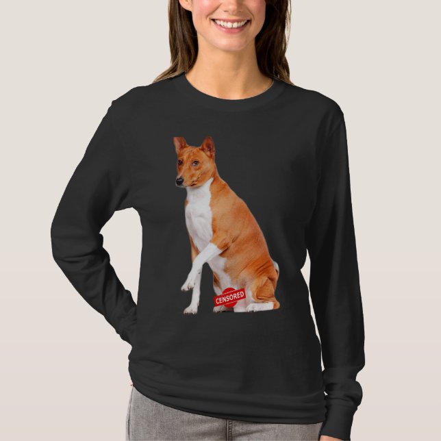 Camiseta Love Basenji Dog Mãe Pai Puppy Pet Namorados (Frente)