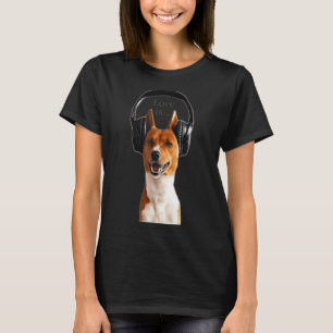 Camiseta Love Basenji Dog Mãe Pai Puppy Pet Namorados