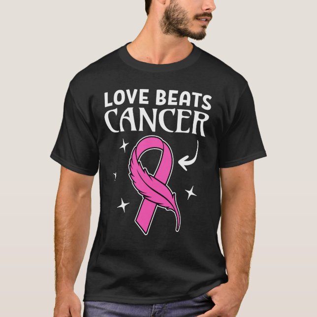 Camiseta Love Beats Cancer (Frente)