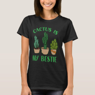 Camiseta Love Bestis Cactus House Vegetação Suculente Cacto