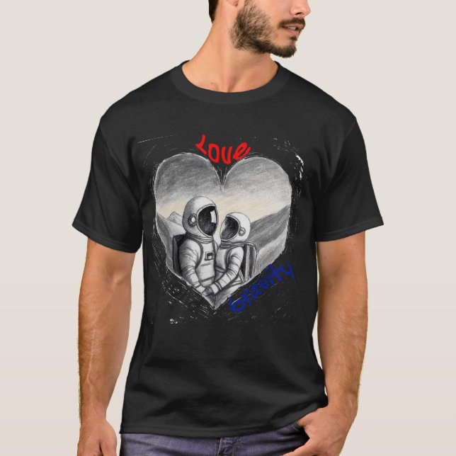 CAMISETA LOVE BEYOND GRAVITY TSHIRT (Frente)