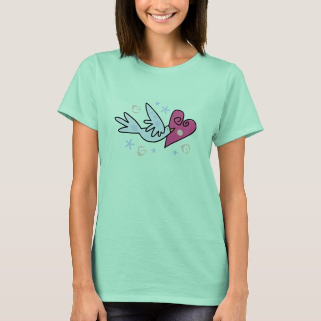 Camiseta Love Bird (Frente)