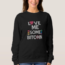 Love Bitmoney Black SWEATSHIRT