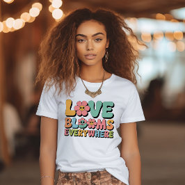 Camiseta Love Blooms