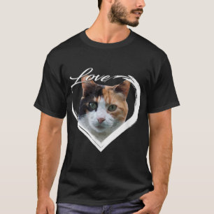 Camiseta Love Calico Gatinho Callie Cat Lover