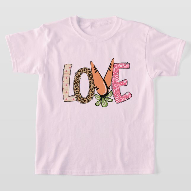 Camiseta Love Carrot Páscoa (Postura )