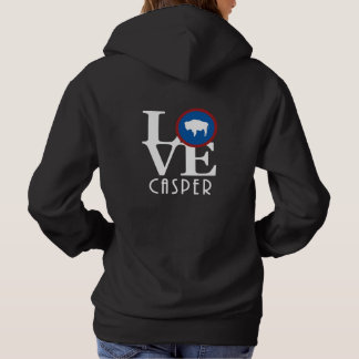 Camiseta LOVE Casper Wyoming (impressão traseira)