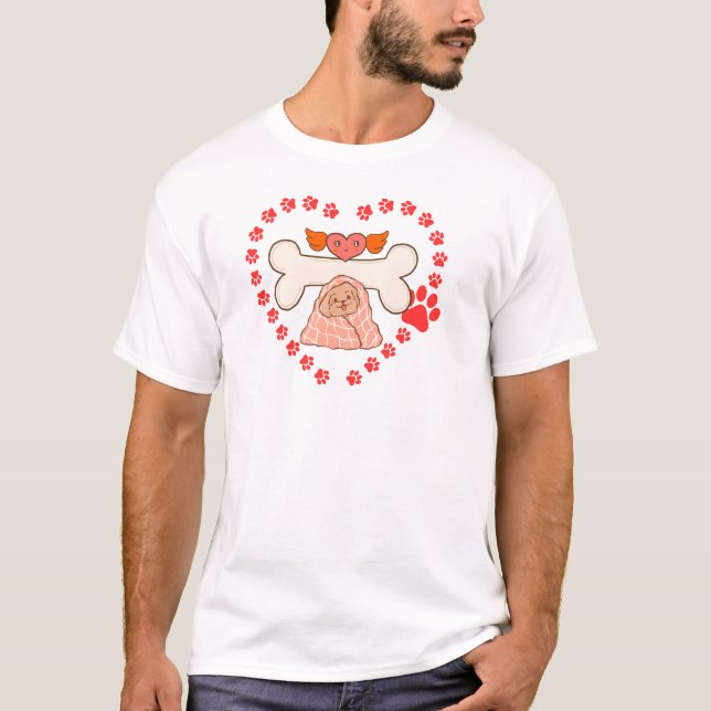 Camiseta Love Cats Cute Typography Cat Lover Design (Frente)