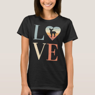 Camiseta Love Chihuahua Vintage Retro Dog