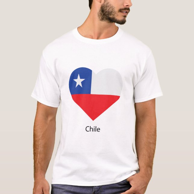 Camiseta Love Chile (Frente)